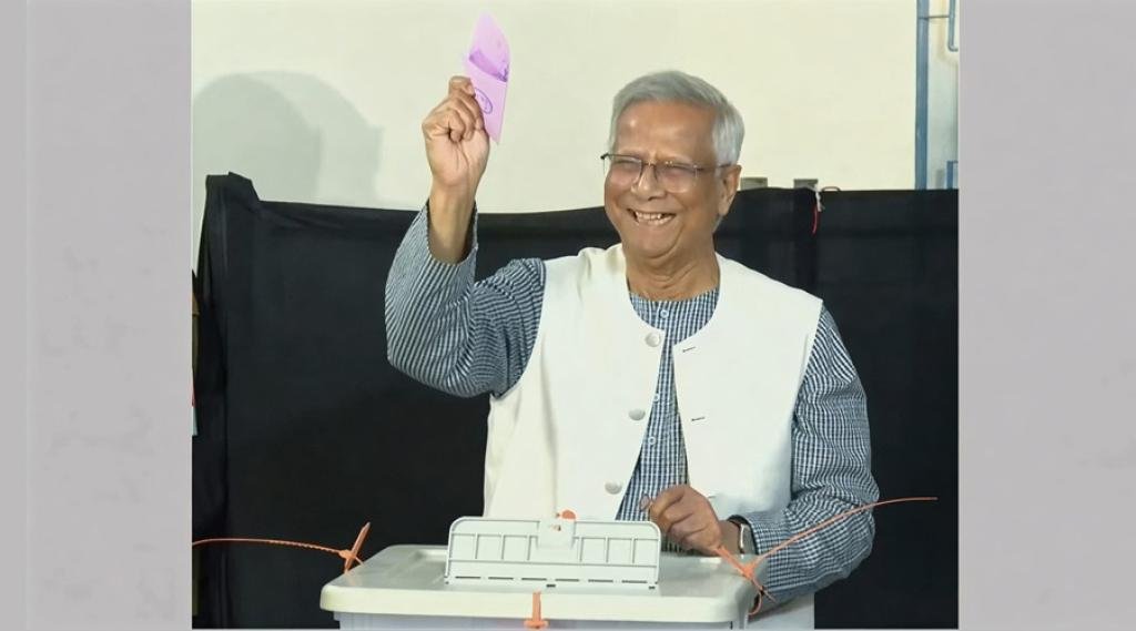 বাংলাদেশত নিৰ্বাচনৰ মাজতে বোমা বিস্ফোৰণ: ১২ কোটি ভোটাৰৰ ভাগ্য কাইলৈ হ’ব নিৰ্ণয়, ভোট দি কি ক’লে মহম্মদ ইউনুছে?