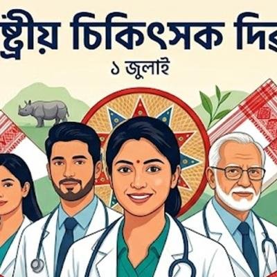 আজি ৰাষ্ট্ৰীয় চিকিৎসক দিৱস